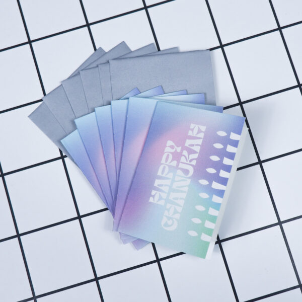 Happy Chanukah mini card set - Image 3